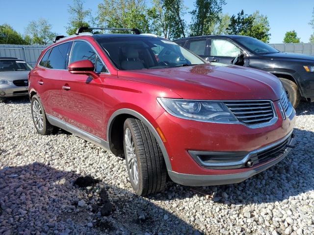 2LMPJ6LR6GBL82715 - 2016 LINCOLN MKX RESERVE RED photo 4