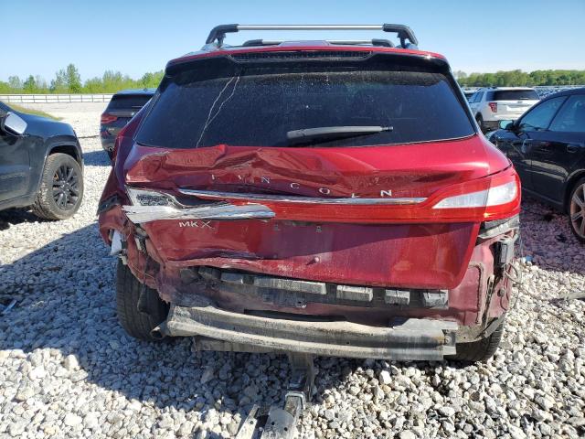 2LMPJ6LR6GBL82715 - 2016 LINCOLN MKX RESERVE Qırmızı foto 6