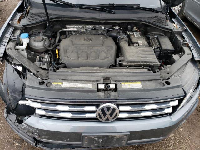 3VV2B7AX8MM094933 - 2021 VOLKSWAGEN TIGUAN SE GRAY photo 12