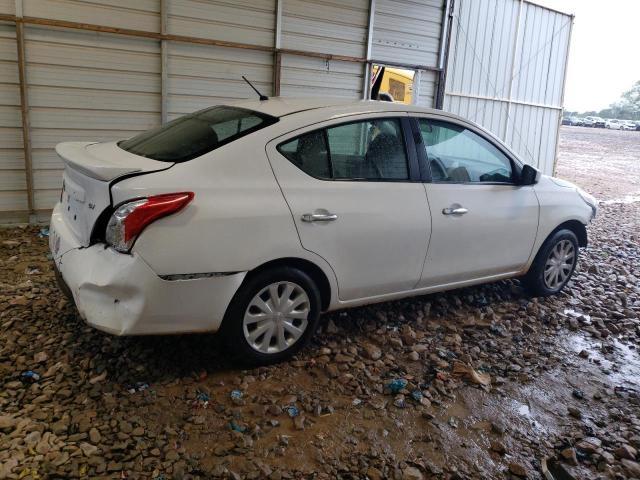 3N1CN7AP2KL849106 - 2019 NISSAN VERSA S WHITE photo 3