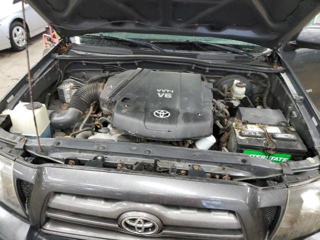 5TEUU42N09Z610841 - 2009 TOYOTA TACOMA ACCESS CAB ნაცრისფერი ფოტო 11