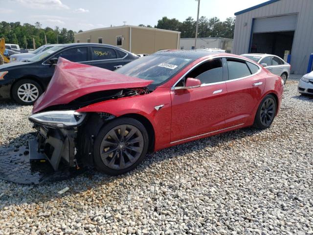 5YJSA1E29LF411117 - 2020 TESLA MODEL S Կարմիր լուսանկար 1