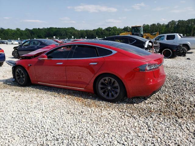 5YJSA1E29LF411117 - 2020 TESLA MODEL S Կարմիր լուսանկար 2