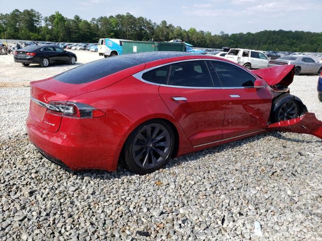 5YJSA1E29LF411117 - 2020 TESLA MODEL S Կարմիր լուսանկար 3