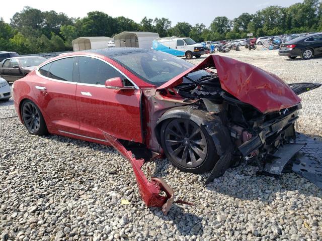 5YJSA1E29LF411117 - 2020 TESLA MODEL S Կարմիր լուսանկար 4