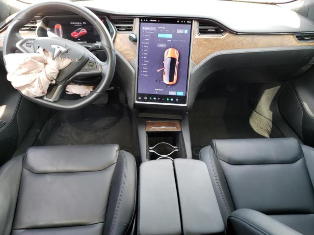 5YJSA1E29LF411117 - 2020 TESLA MODEL S Կարմիր լուսանկար 8