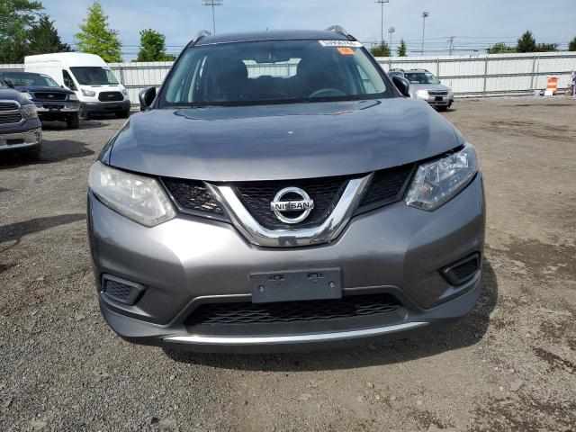 KNMAT2MT3GP631399 - 2016 NISSAN ROGUE S GRAY photo 5