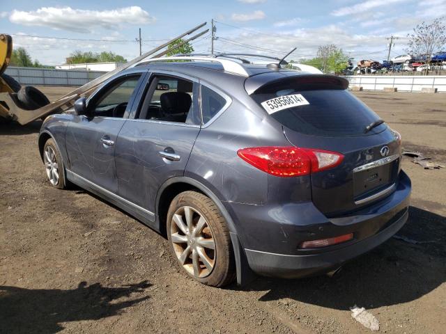 JN1AJ0HR3AM757427 - 2010 INFINITI EX35 BASE Գրաֆիտ լուսանկար 2