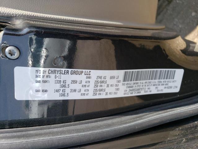 2A4RR5DG0BR797712 - 2011 CHRYSLER TOWN & COU TOURING 黑色 照片 13