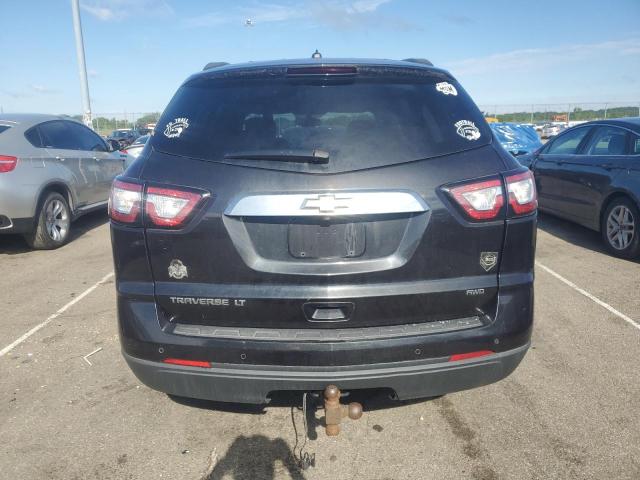 1GNKVGKDXDJ133911 - 2013 CHEVROLET TRAVERSE LT BLACK photo 6