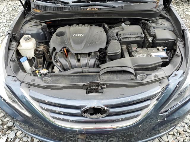 5NPEB4AC5EH879246 - 2014 HYUNDAI SONATA GLS GRAY photo 11