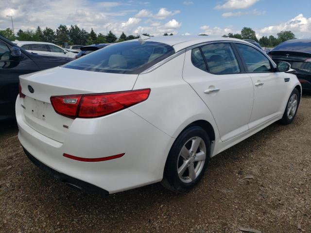 KNAGM4A79F5579360 - 2015 KIA OPTIMA LX WHITE photo 3