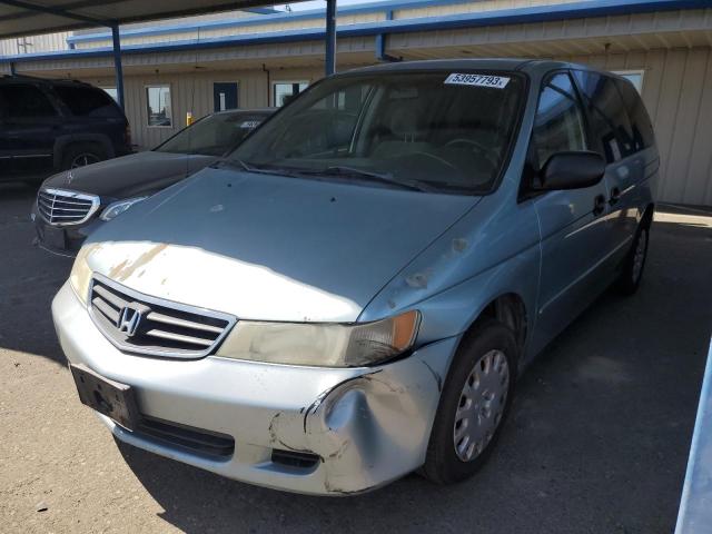 5FNRL18513B146238 - 2003 HONDA ODYSSEY LX BLUE photo 1