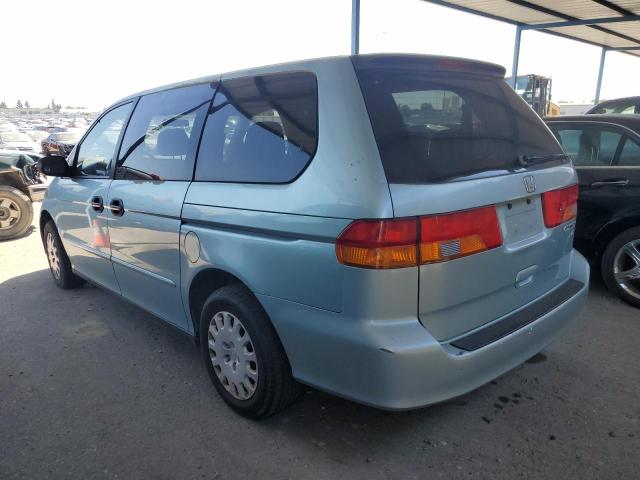 5FNRL18513B146238 - 2003 HONDA ODYSSEY LX BLUE photo 2