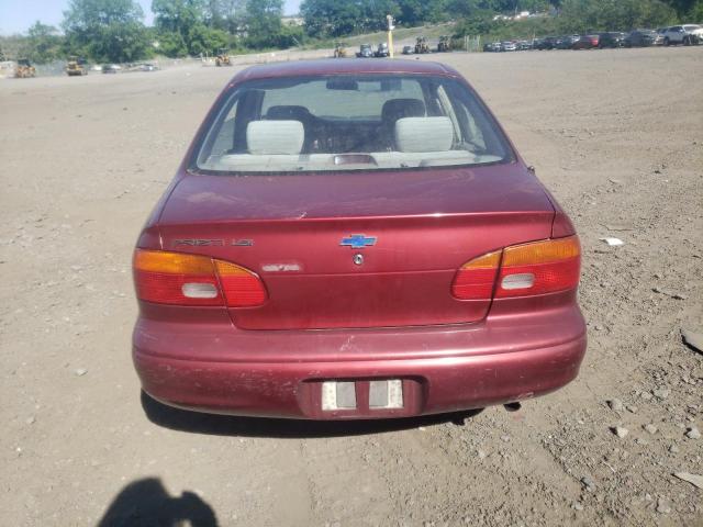 1Y1SK5280YZ429824 - 2000 CHEVROLET GEO PRIZM BASE RED photo 6