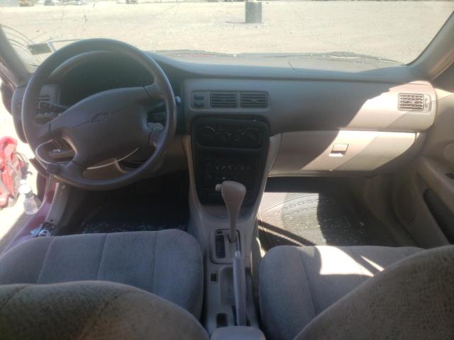 1Y1SK5280YZ429824 - 2000 CHEVROLET GEO PRIZM BASE RED photo 8