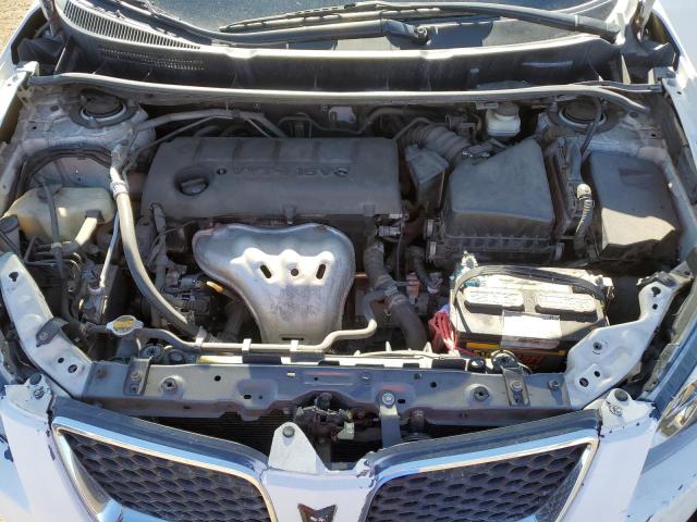 5Y2SP670X9Z477637 - 2009 PONTIAC VIBE WHITE photo 11