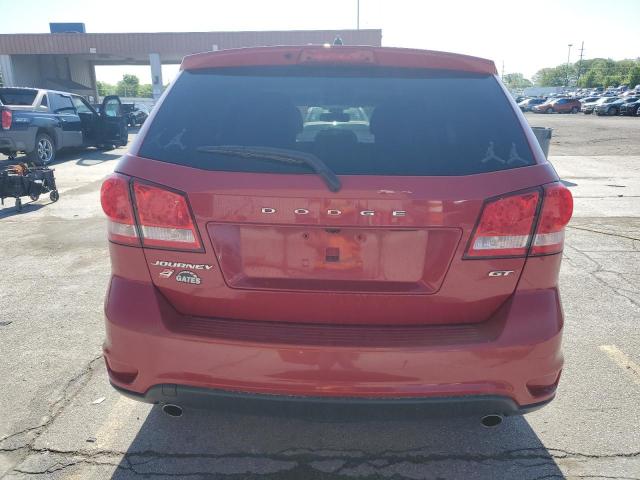 3C4PDDEG1KT774733 - 2019 DODGE JOURNEY GT RED photo 6