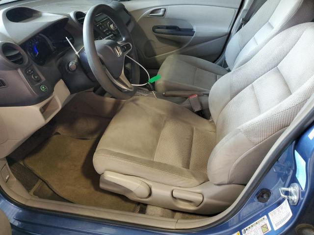 JHMZE2H53AS028786 - 2010 HONDA INSIGHT LX BLUE photo 7