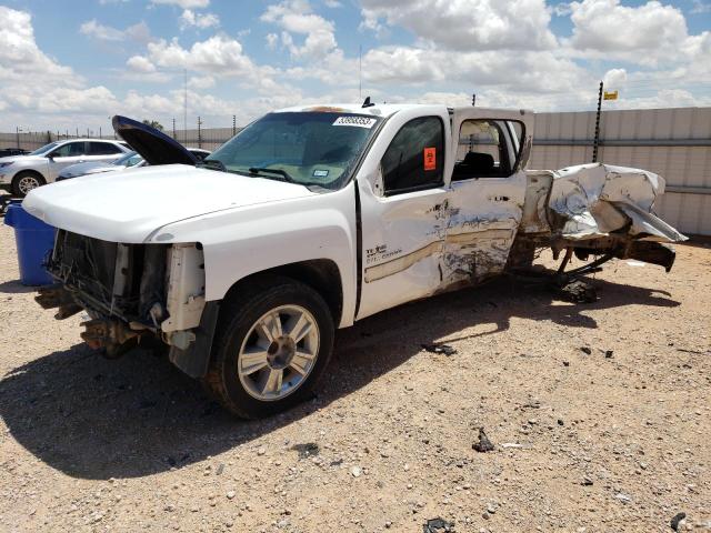 3GCPDSE04DG277648 - 2013 CHEVROLET SILVERADO WHITE photo 1