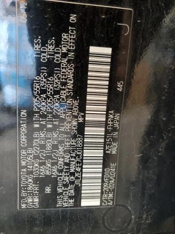 JTLZE4FE7CJ018887 - 2012 TOYOTA SCION XB 黑色 照片 13