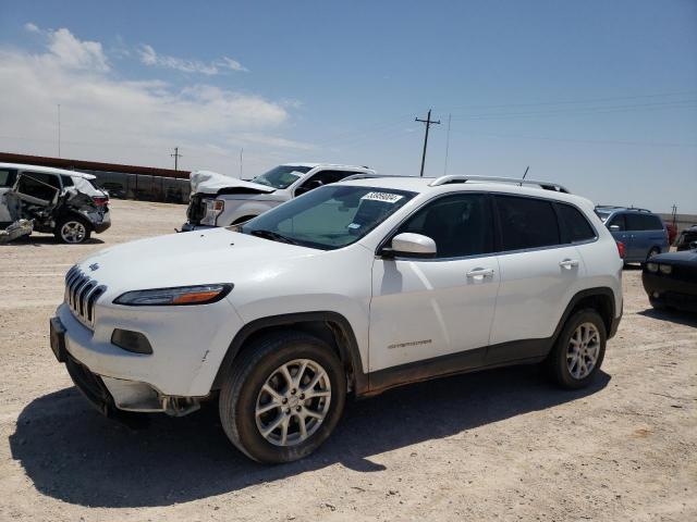 1C4PJMCS1EW183820 - 2014 JEEP CHEROKEE LATITUDE WHITE photo 1