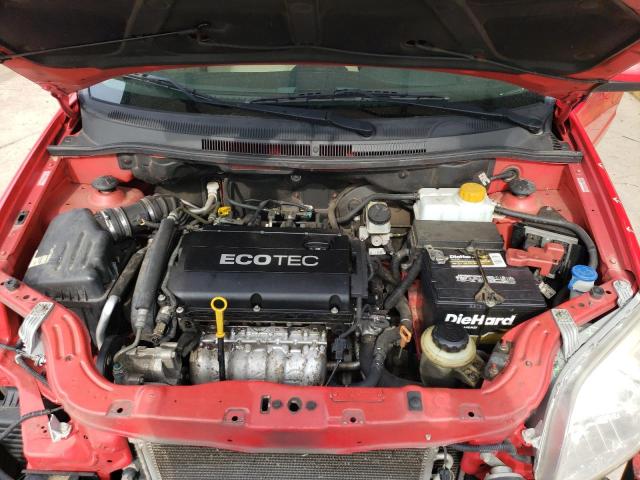 KL1TD56EX9B616444 - 2009 CHEVROLET AVEO LS Qırmızı foto 11