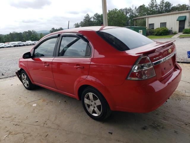 KL1TD56EX9B616444 - 2009 CHEVROLET AVEO LS Qırmızı foto 2