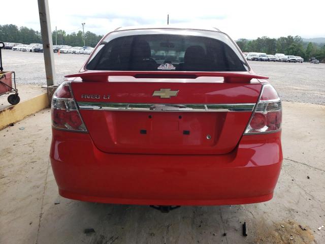 KL1TD56EX9B616444 - 2009 CHEVROLET AVEO LS Qırmızı foto 6