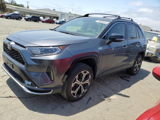 JTMEB3FV4MD054937 - 2021 TOYOTA RAV4 PRIME XSE GRAY photo 1