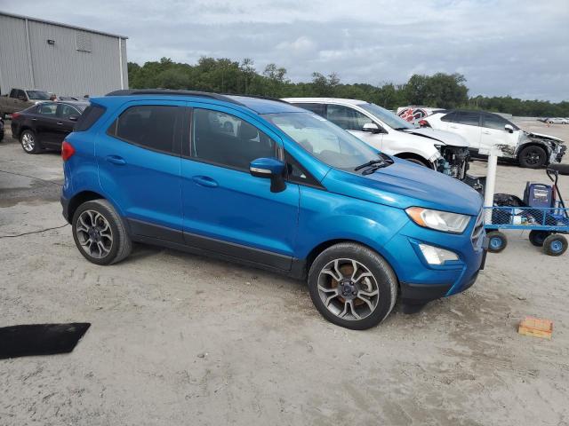MAJ3P1TE8JC217419 - 2018 FORD ECOSPORT SE Bleu photo 4