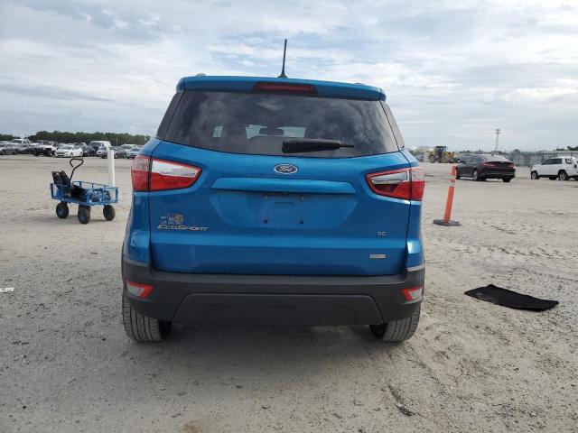 MAJ3P1TE8JC217419 - 2018 FORD ECOSPORT SE Bleu photo 6
