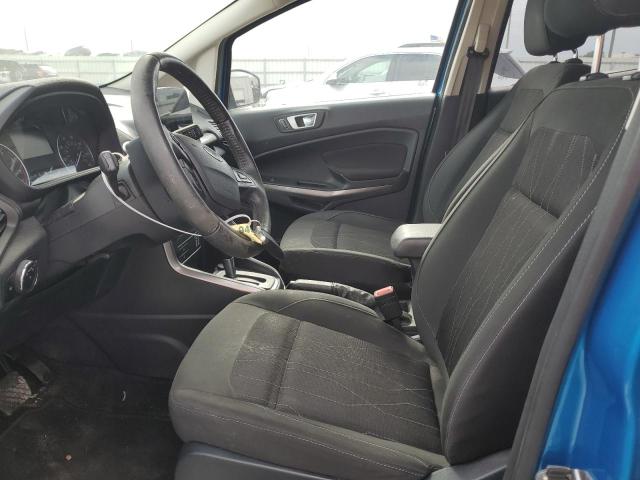 MAJ3P1TE8JC217419 - 2018 FORD ECOSPORT SE Bleu photo 7