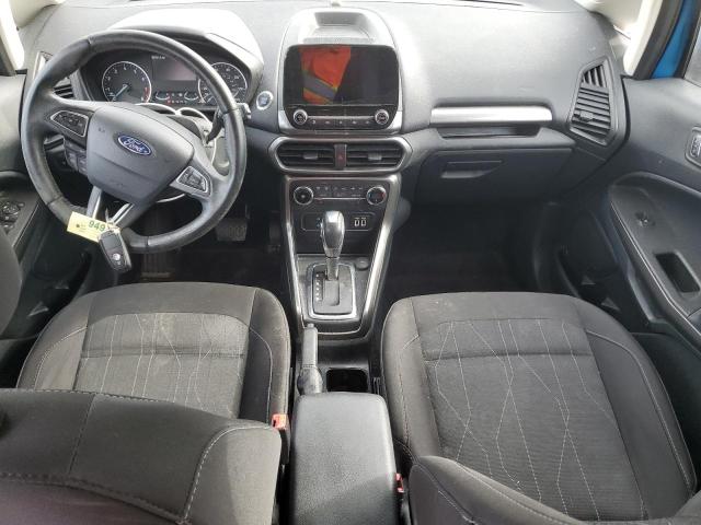 MAJ3P1TE8JC217419 - 2018 FORD ECOSPORT SE Bleu photo 8