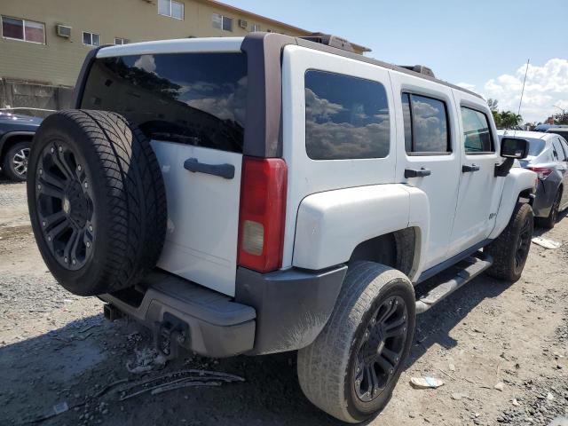 5GTDN136968105776 - 2006 HUMMER H3 WHITE photo 3