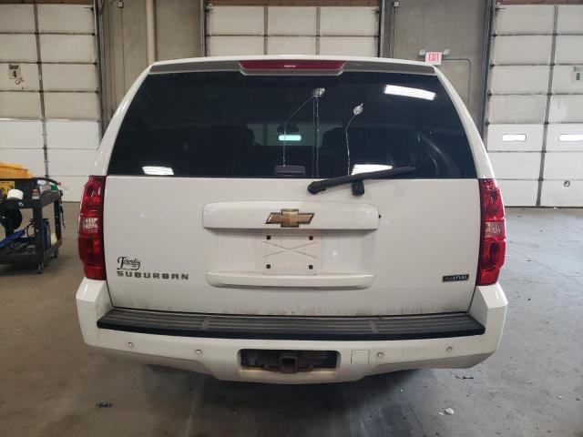 1GNFK26309R120365 - 2009 CHEVROLET SUBURBAN K1500 LT WHITE photo 6