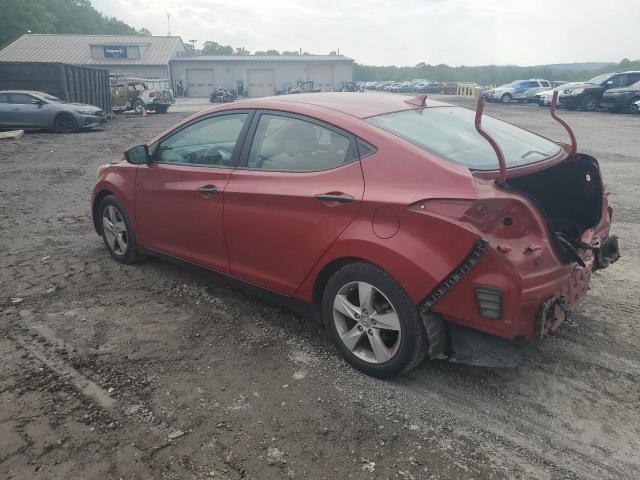 KMHDH4AE4DU548816 - 2013 HYUNDAI ELANTRA GLS RED photo 2