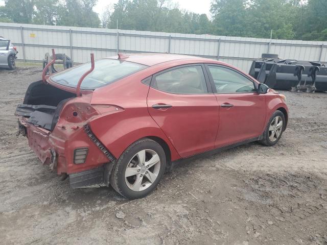 KMHDH4AE4DU548816 - 2013 HYUNDAI ELANTRA GLS RED photo 3