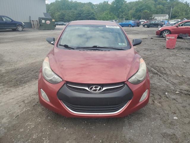 KMHDH4AE4DU548816 - 2013 HYUNDAI ELANTRA GLS RED photo 5