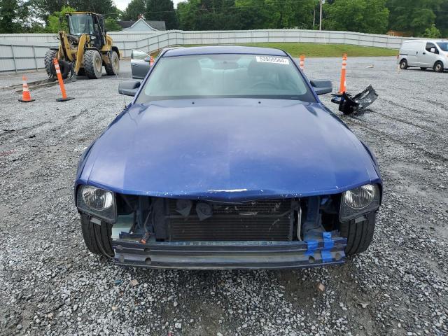 1ZVHT82H955147811 - 2005 FORD MUSTANG GT BLUE photo 5