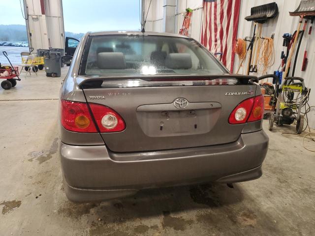 1NXBR32E33Z093971 - 2003 TOYOTA COROLLA CE GRAY photo 6