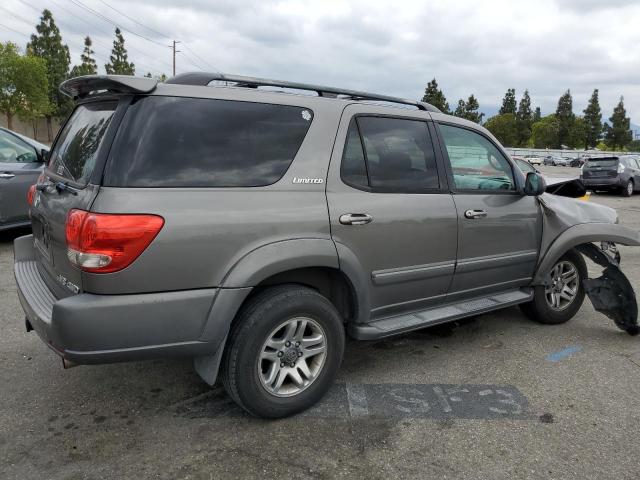 5TDBT48A45S249474 - 2005 TOYOTA SEQUOIA LIMITED GRAY photo 3