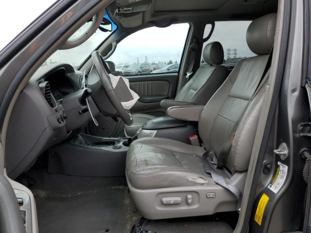 5TDBT48A45S249474 - 2005 TOYOTA SEQUOIA LIMITED GRAY photo 7