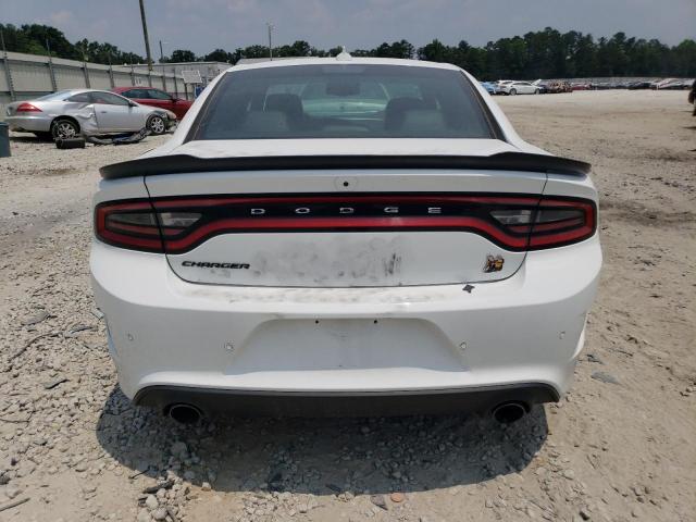 2C3CDXGJXLH248575 - 2020 DODGE CHARGER SCAT PACK WHITE photo 6