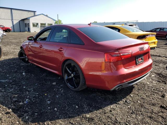 WAUHMBFC1FN027544 - 2015 AUDI A6 PRESTIGE ბურგუნდია ფოტო 2