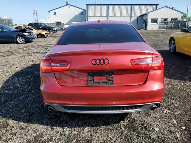 WAUHMBFC1FN027544 - 2015 AUDI A6 PRESTIGE ბურგუნდია ფოტო 6