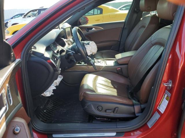 WAUHMBFC1FN027544 - 2015 AUDI A6 PRESTIGE ბურგუნდია ფოტო 7