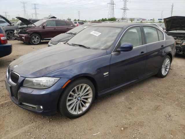 WBAPL5C54BA921450 - 2011 BMW 335 XI BLUE photo 1