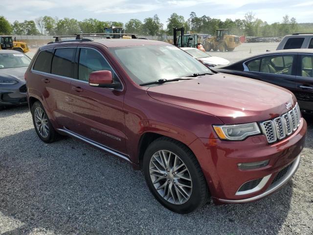 1C4RJFJT8HC723895 - 2017 JEEP GRAND CHER SUMMIT 勃艮第红 照片 4