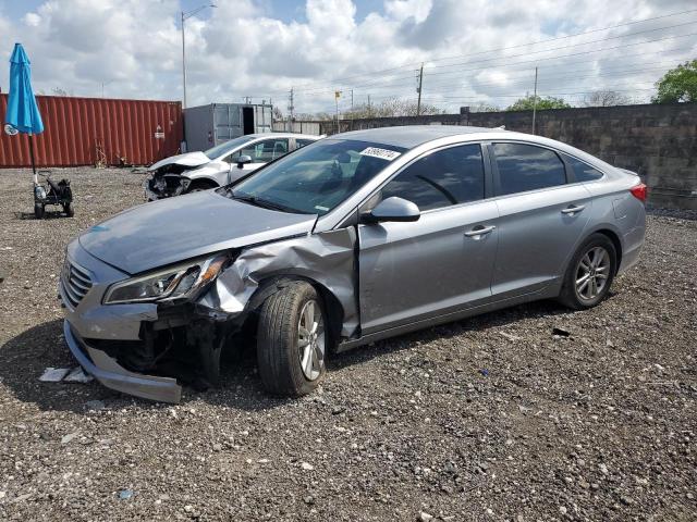 5NPE24AF1HH504050 - 2017 HYUNDAI SONATA SE SILVER photo 1